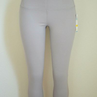 Zella So Stunning Crop Leggings GREY BIRD NWT Style # NR382347MI